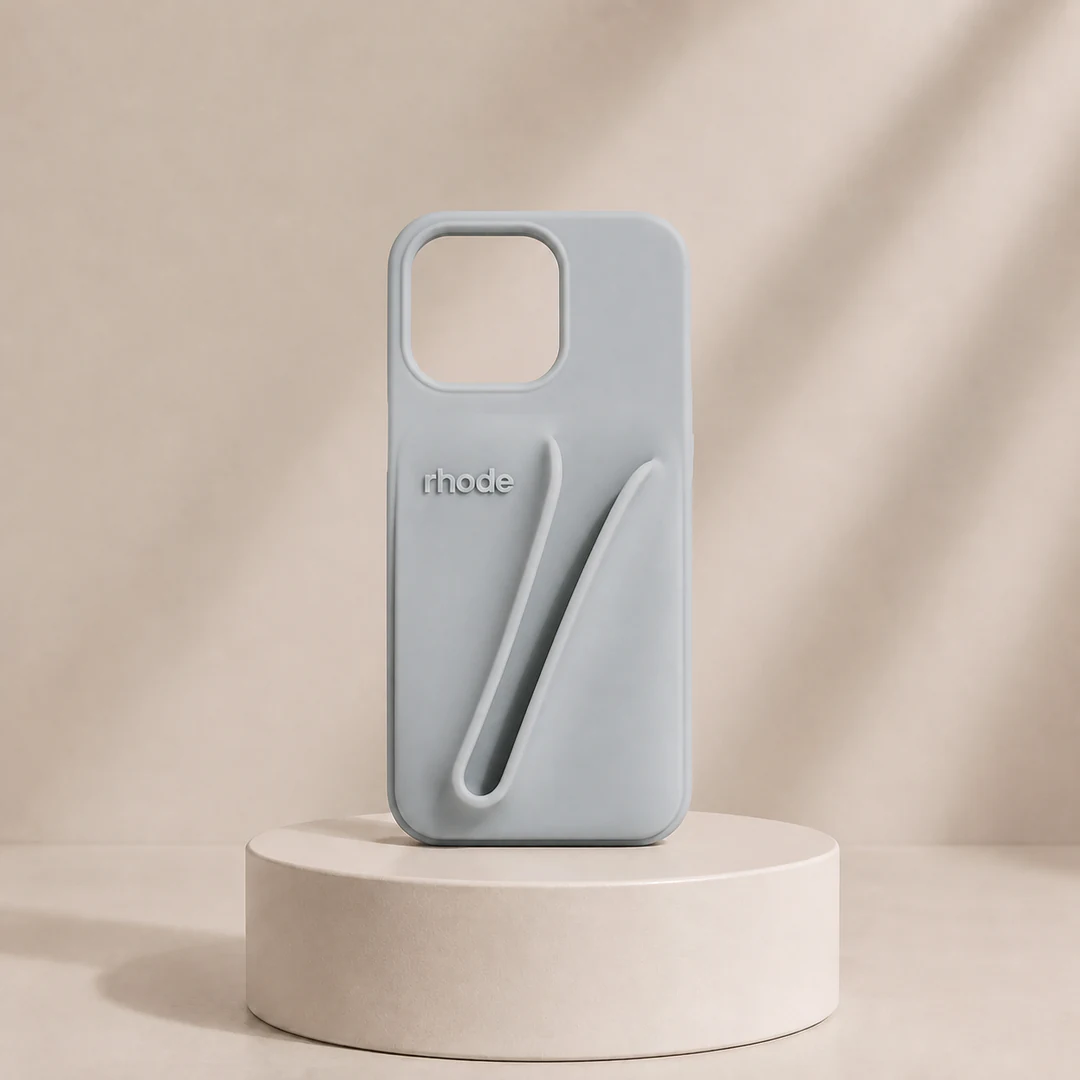 Rhode Snap-On Lip Case Grey